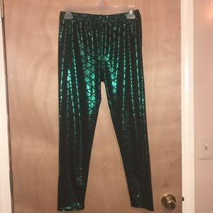 Mermaid Leggings LIKE NEW